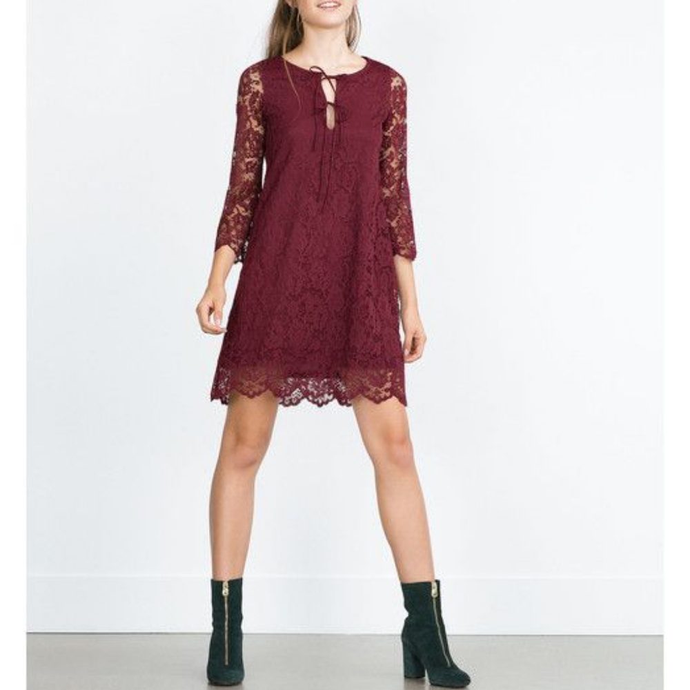 ZARA Trafasuc Lace Dress